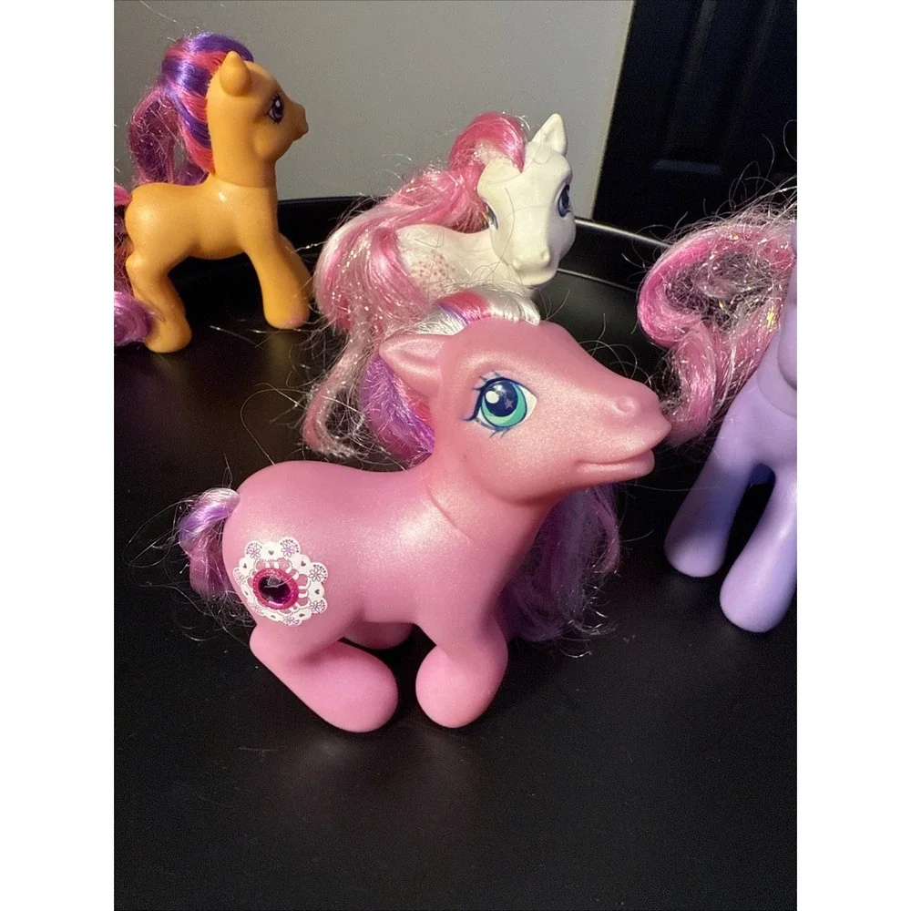 My Little Pony G3 Lot Of 4 Star Swirl, Scootaloo Starsong & Crystal Lace 2002-08